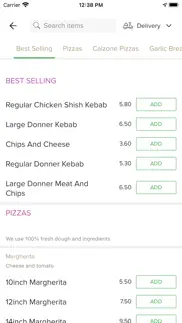 latchford pizza and kebab iphone capturas de pantalla 3
