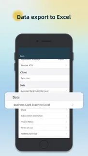 samcard- business card scanner iphone resimleri 4