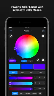 colorlogix - color design tool iphone capturas de pantalla 1