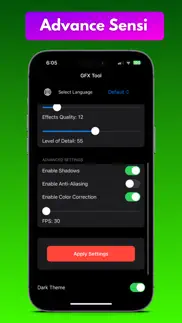 gfx tool pro iphone capturas de pantalla 4