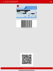 tarjeta de discapacidad ipad capturas de pantalla 2
