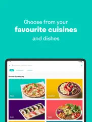 deliveroo: food delivery app ipad capturas de pantalla 2