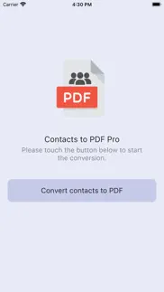 contacts to pdf pro iphone images 1