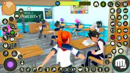 anime school girl life game iphone images 2