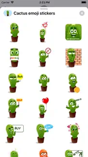cactus stickers - funny emoji iphone images 1