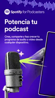 spotify for podcasters iphone capturas de pantalla 1