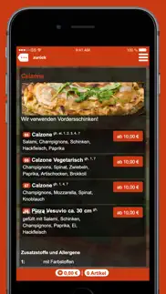 amigo pizza weil der stadt iPhone Captures Décran 2