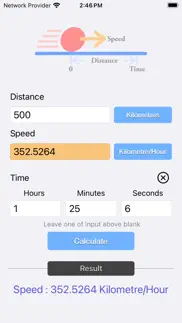 speed distance time calc iphone images 4