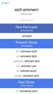 german verb blitz iPhone Captures Décran 3