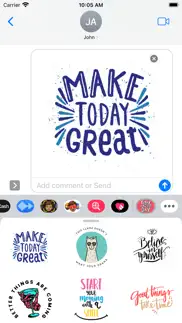 inspirational quote stickers iphone images 3