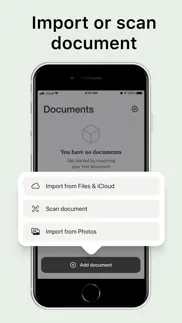 esign app - sign pdf documents iphone bildschirmfoto 1