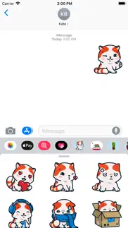 cute cat emoji kitty stickers iphone resimleri 3