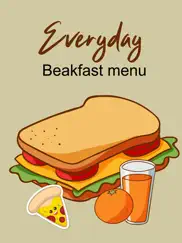 everyday breakfast menu ipad images 1