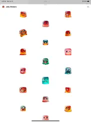 jelly stickers iPad Captures Décran 1