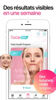 facegym - face fitness yoga iPhone Captures Décran 4
