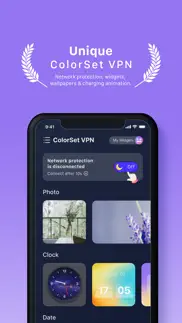 colorset vpn - safe widgets iphone resimleri 1