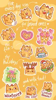 cat stickers for imessage! iphone images 2