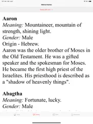 biblical names with meaning ipad images 1