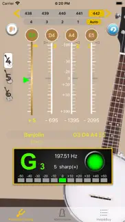 banjotuner - tuner for banjo iphone images 2
