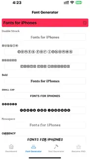 fonts for iphones - generator iphone capturas de pantalla 2