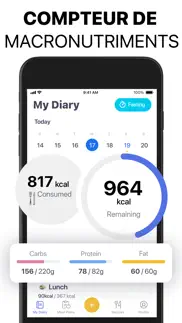 hitmeal - compteur calories iPhone Captures Décran 3