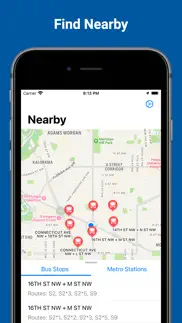 dc metro & bus: navigator map iphone images 3
