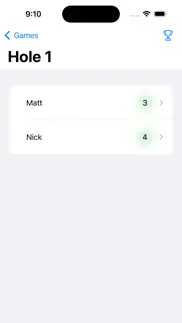 putts - mini-golf score card iphone images 1