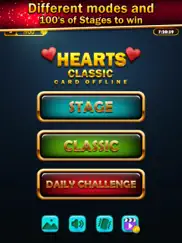 hearts classic card offline ipad capturas de pantalla 4