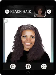 cheveux noirs pour les femmes iPad Captures Décran 4
