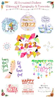 happy new year 2022 - animated iphone images 1