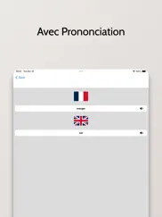 dictionnaire anglais-français iPad Captures Décran 4