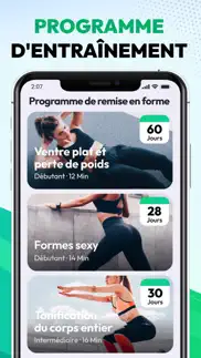 30 jours - fitness challenge iPhone Captures Décran 4
