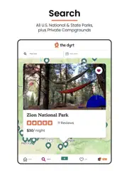 the dyrt: tent & rv camping ipad images 1