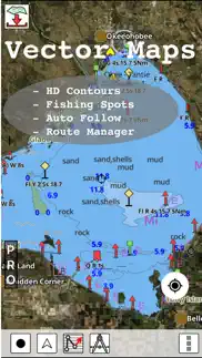 marine navigation - canada - offline gps nautical charts for fishing, sailing and boating iphone images 3