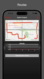 fitmeter bike - gps vélo iPhone Captures Décran 4