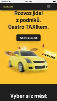 gastro-taxi iPhone Captures Décran 1