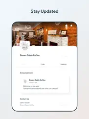 dream cabin coffee iPad Captures Décran 3
