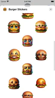 burger stickers iphone images 2
