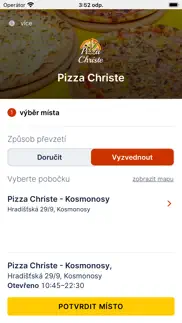pizza christe iPhone Captures Décran 1