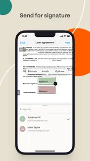 signeasy - sign and send docs iphone images 3
