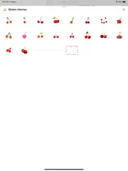 sticker cherries ipad images 1