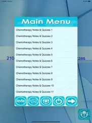 chemotherapy exam review app ipad images 2