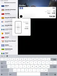 taxes de vente au canada iPad Captures Décran 2
