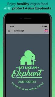 eat like elephant : vegan food iphone images 1