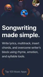 songwriter pro: lyrics + songs iphone images 1