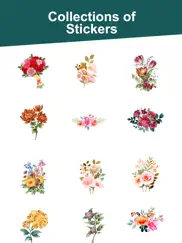 watercolor bouquets stickers ipad images 3