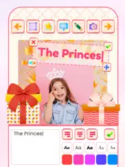 princess party photo frames ipad images 3