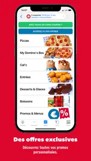 domino’s pizza france iPhone Captures Décran 2