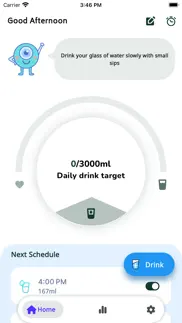 water reminders iphone capturas de pantalla 2