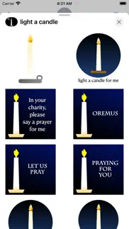 light a candle stickers iphone images 1